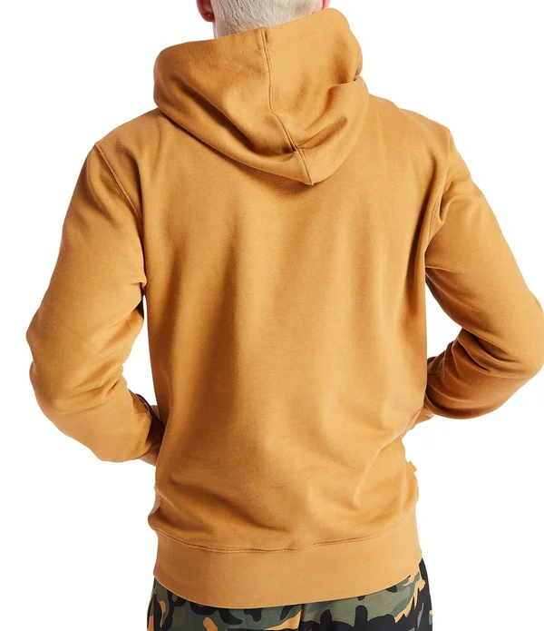 Timberland Men's Essential Established 1973 Hoodie - Wheat Boot-white
