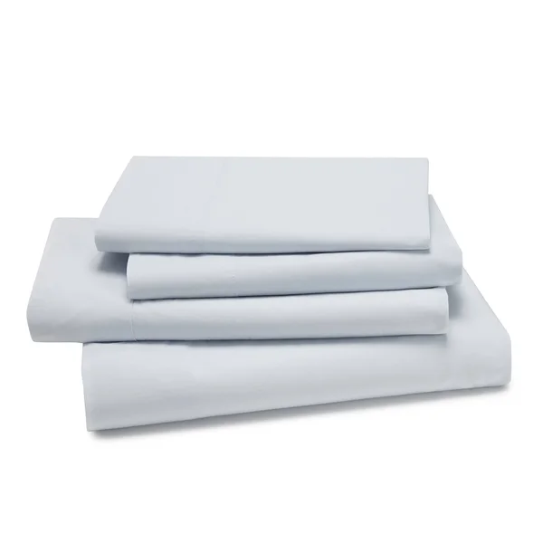Kassatex Lorimer King Sheet Set - Ice Blue