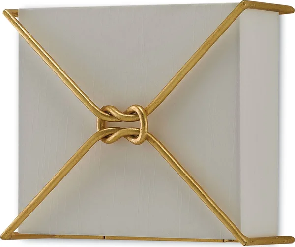 Currey & Company 5900-0017 Ariadne Wall Sconce Contemporary Gold Leaf