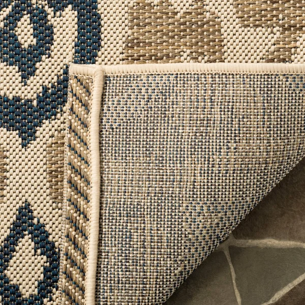 Safavieh Martha Stewart MSR4114-21312 5&3x22 x 7&7x22 Beige - Aqua Area Rug
