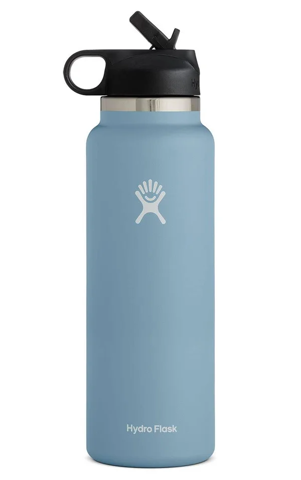 Hydro Flask 40 oz Wide Mouth Straw Lid Rain