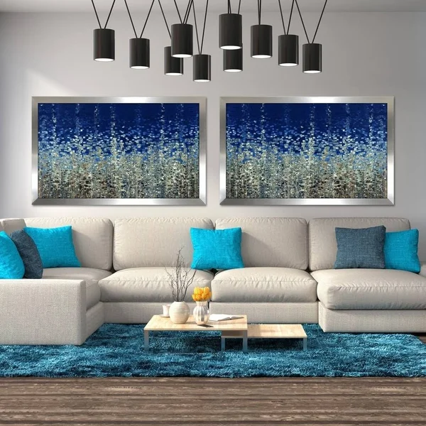 Picture Perfect International Mark Lawrence You Are Not Alone. Psalm 40:1-3x22 Oversized Wall Art Sets of 2, Canvas/36x22 x 60x2