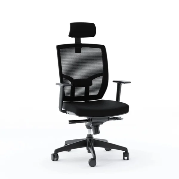BDI TC-223 Fabric Task Chair (Black)