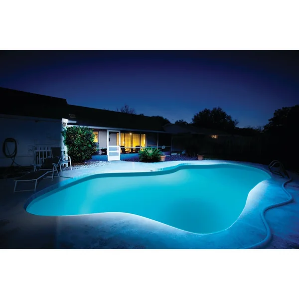 Maxsa Innovations 44640 Silver Motion-Activated Solar LED Security Floodlight