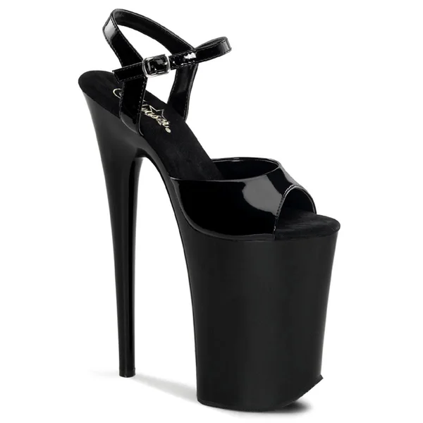 Pleaser - INFINITY-909 6 - Black/Black