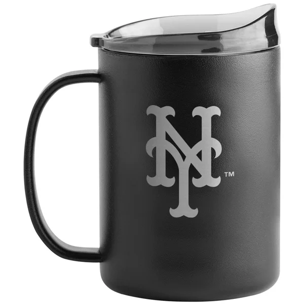 MLB New York Mets 15oz Stainless Steel Powder Coat Ultra Mug - 15 oz
