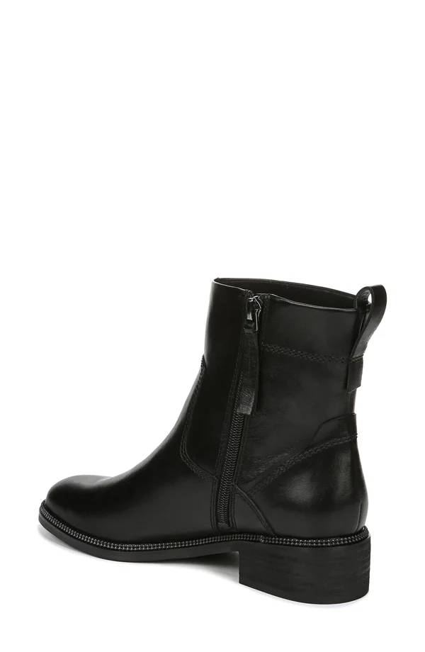 Franco Sarto Brindle Black Leather - Women's, Size: 7.5