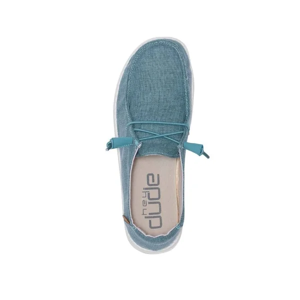 Hey Dude Women's Wendy Chambray Aqua