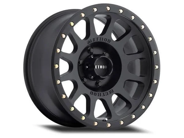Method Race Wheels NV Matte Black 17x8.5 5x114.3 83 Hub