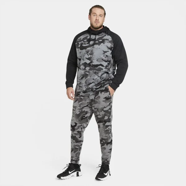 Nike Men's Dri-Fit Camo Training Pants - 4XL, Black