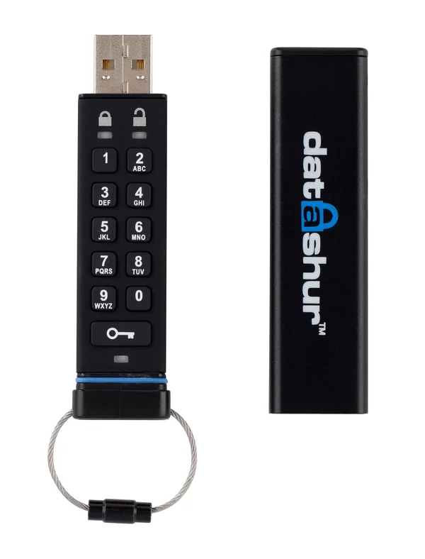 iStorage 8GB datAshur USB 2.0 Flash Drive