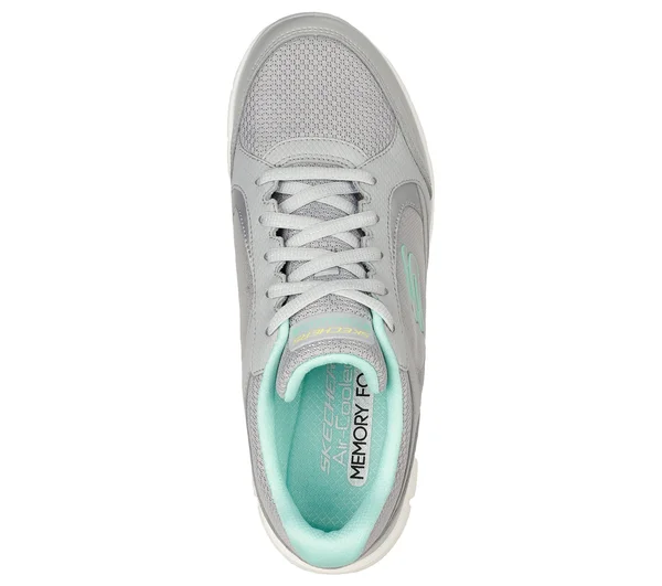Skechers Flex Appeal 4.0 - True Clarity Gray, Multi - Size 5.5