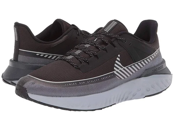 Nike Legend React 2 Shield Reflective Silver Running BQ3382-001 Men's Size 9