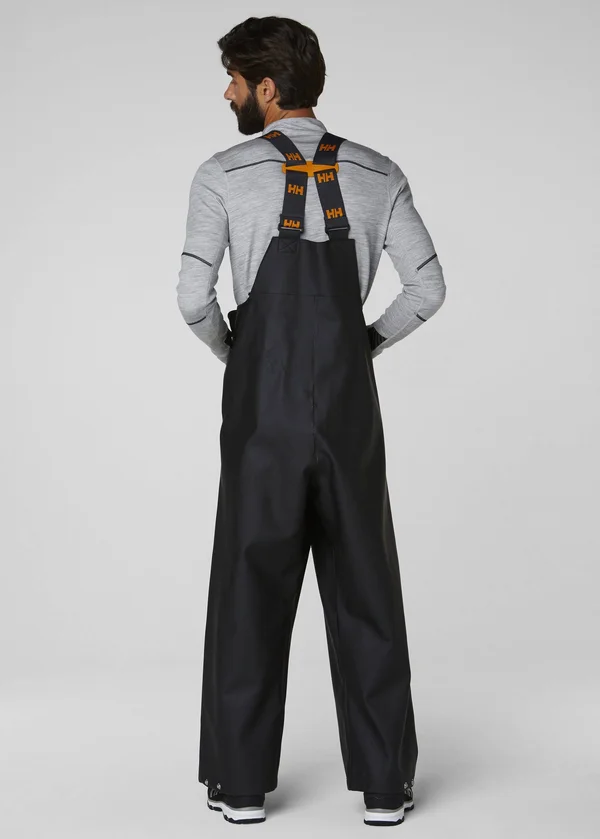 Helly Hansen Storm Rain Bib - Orange/Black - XL