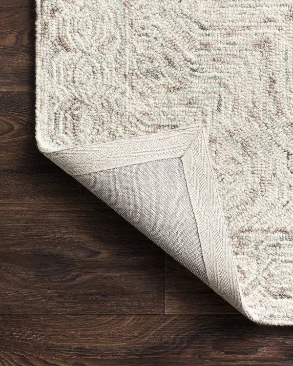 Loloi II Ziva ZV-01 Neutral Rug - 3 ft 6 in x 5 ft 6 in