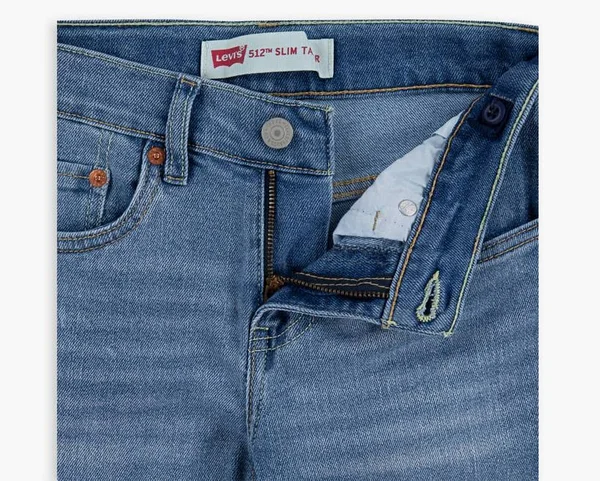 Levi&s 512 Slim Taper Fit Little Boys Jeans 4-7x - Bauhaus Blues 7X