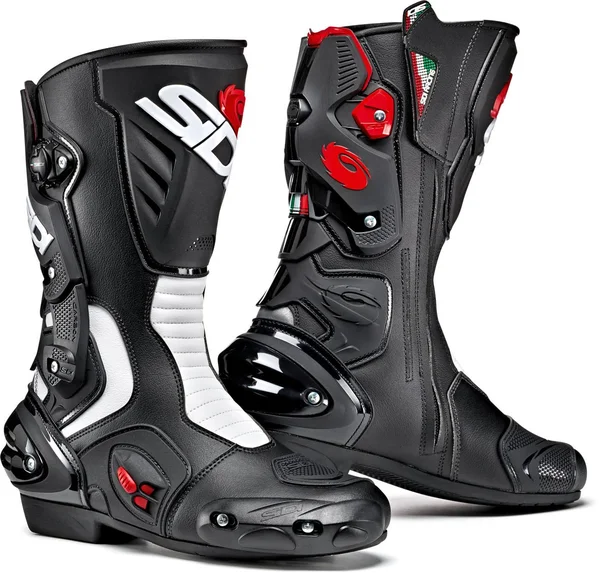 Sidi Vertigo 2 Motorcycle Boots Black White Size 37