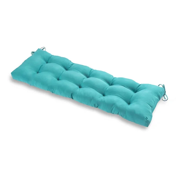 Greendale Home Fashions Outdoor 51-inch Bench CUSHION - Teal