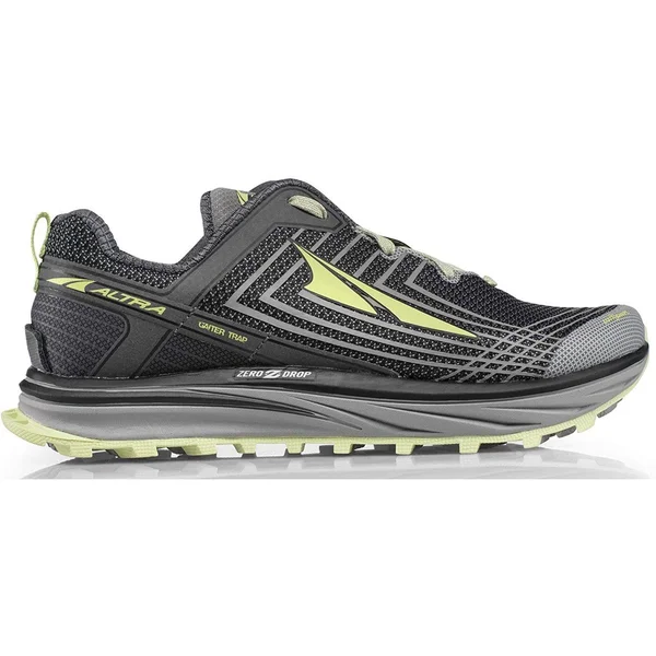 Altra Women's Timp 1.5 Trail Running Shoe, Gray/Lime, 6