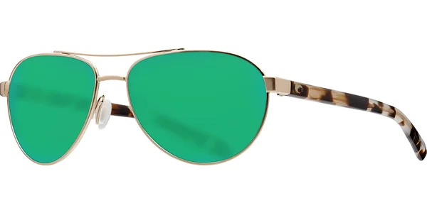 Costa Del Mar Fernandina 580P Sunglasses - Brushed Gold/Green