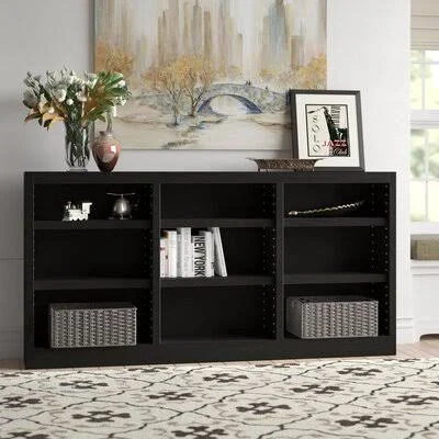 Orient Library Bookcase Winston Porter Finish: Espresso