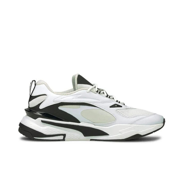 Puma RS-Fast White/Black Men's Shoes, Size: 11.5