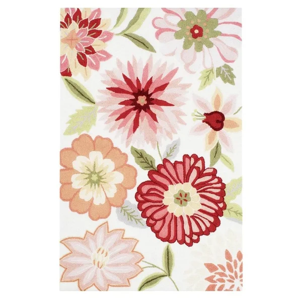 nuLOOM Handmade Flower Garden Rug - 3& 6x22 x 5& 6x22