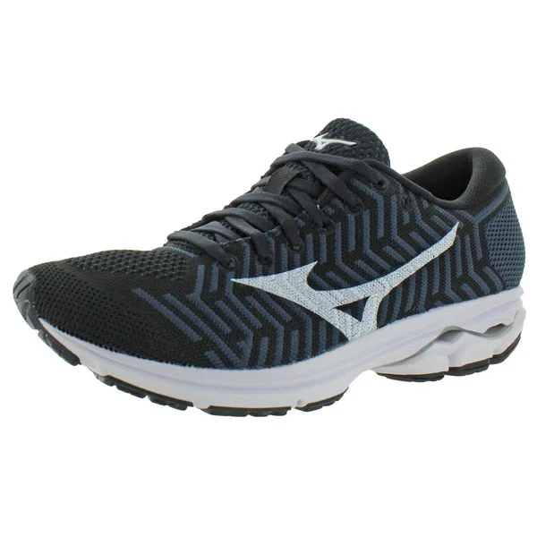 Mizuno Men's Waveknit R2 Running Shoes - Black - Size 8.5