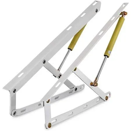 VEVOR Pair of 3ft Pneumatic Storage Bed Lift Mechanism Heavy Duty GAS Spring Bed Storage Lift, Size: 3&