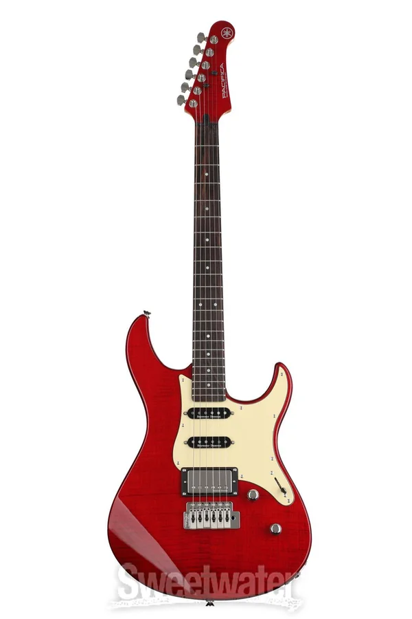 Yamaha Pacifica PAC612VIIFMX Electric Guitar (Fired Red)