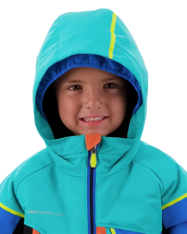 Obermeyer Boys& Orb Jacket - 3 - Ober Orange