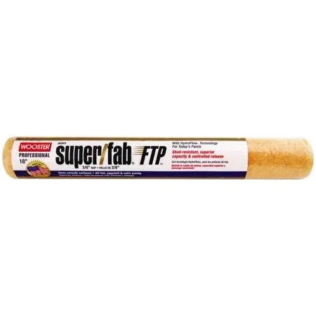 Wooster RR923-18 Super Fab 18 inch 3/8 inch Nap High Capacity Roller Cover