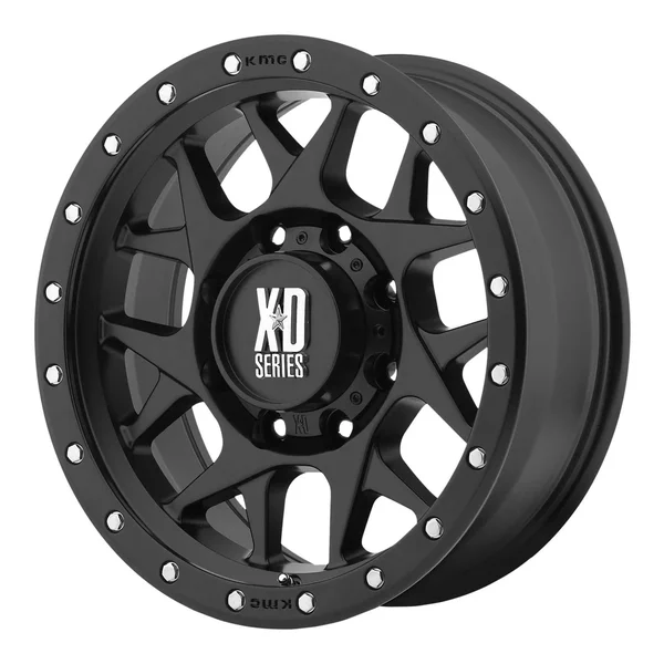 XD Series Bully Wheel 17x9 5x5.5 5x139.7 Black -12mm
