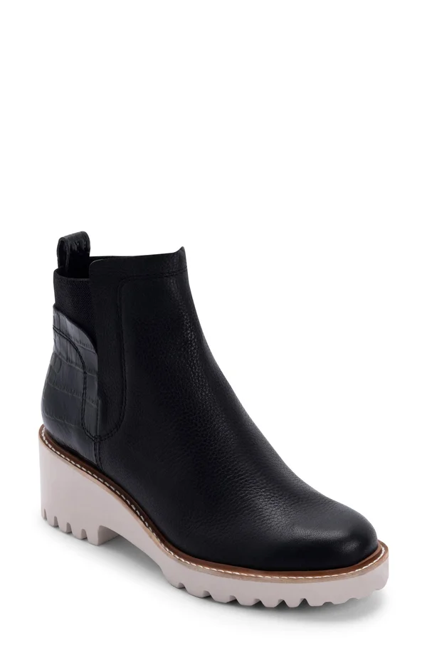 Dolce Vita Huey 9.5 - Black, Multi, Leather