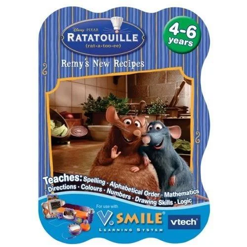 Vtech V.Smile Ratatouille Remy&s Recipes Learning Game