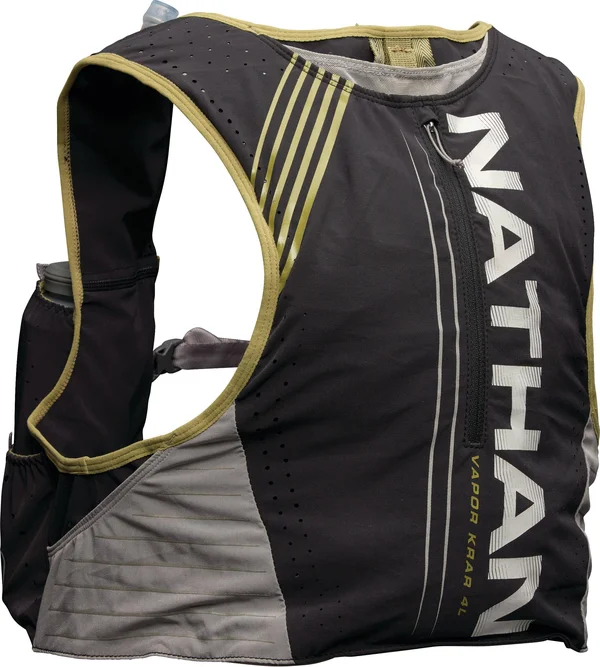 Nathan VaporKrar 4L 2.0 Hydration Vest Black/Mosstone - L