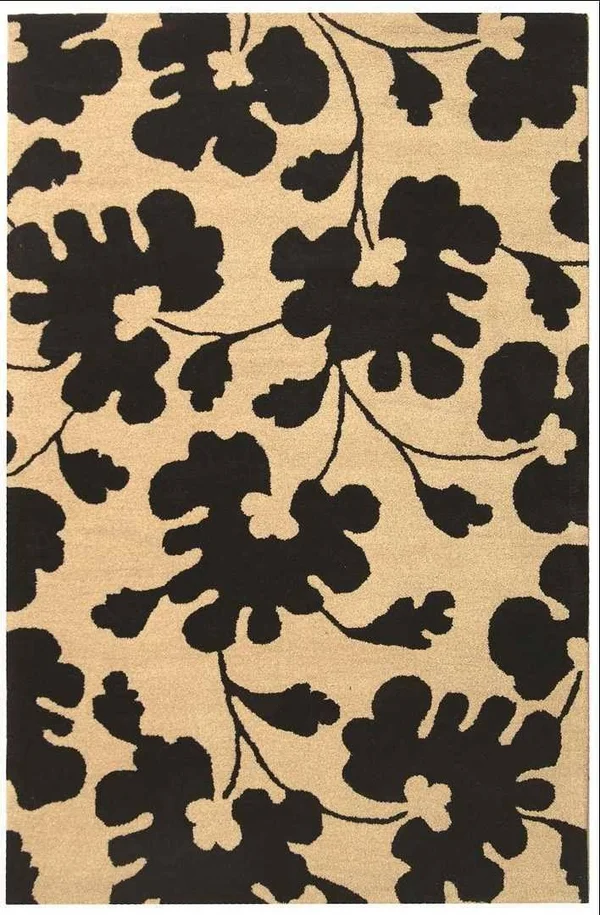 Safavieh Soho SOH419A Area Rug - Beige/Black, Size: 2 x 3 ft.
