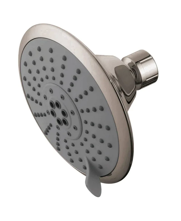 Kingston Brass Showerscape 5 Function 5-Inch 1.75gpm ABS Shower Head with ABS Bal-Jnt in Brushed Nickel - Brushed Nickel NKX258