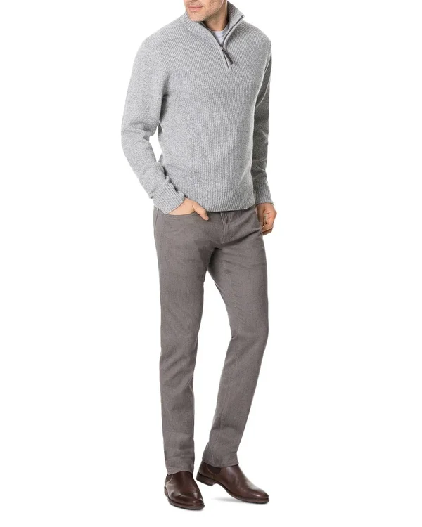 Rodd & Gunn Charlestown Quarter Zip Sweater Jungle