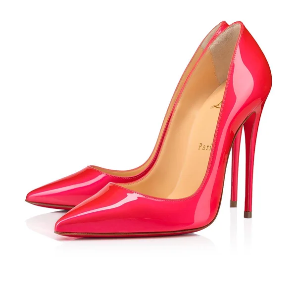 Christian Louboutin So Kate 120 Patent Leather Pumps - Pink - Pumps
