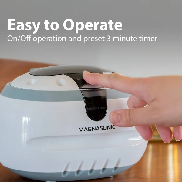 Magnasonic Professional Ultrasonic Polishing Jewelry Cleaner Machine for Cleaning Eyeglasses - Watches, Rings