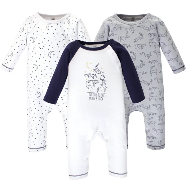 Touched by Nature Organic Cotton Coveralls Constellation - 9-12 Months