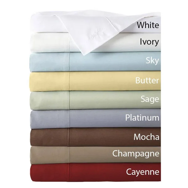 BedVoyage Rayon from Bamboo Split King Sheet Set in Cayenne
