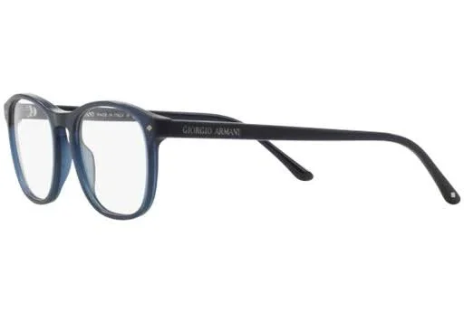 Giorgio Armani AR7003 Eyeglasses Color 5004 Matte Blue Transparent
