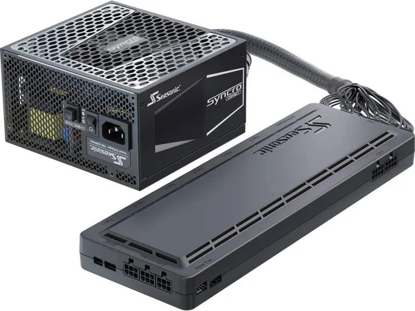 Seasonic Syncro DPC-850, 850W 80+ Platinum Power Supply, Connect Module Cable Management, SSR-850FB, Use Case Q704 with PSU Sync