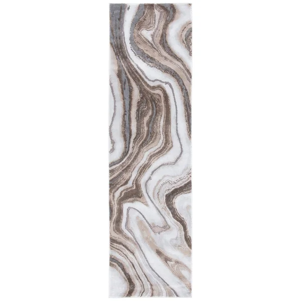 Safavieh Craft Rug Collection CFT819Y - Grey - Green - 2&-7x22 x 5&