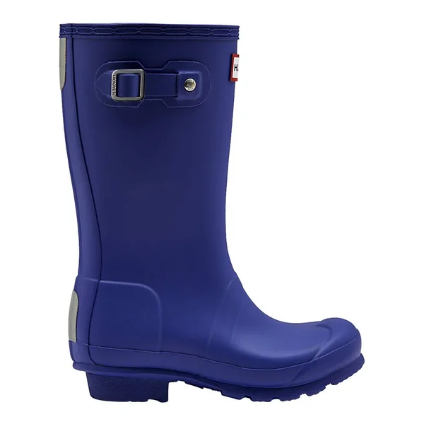 Hunter Big Kids& Original Rain Boots: Blue 5 - JFT7000RMA-ELT