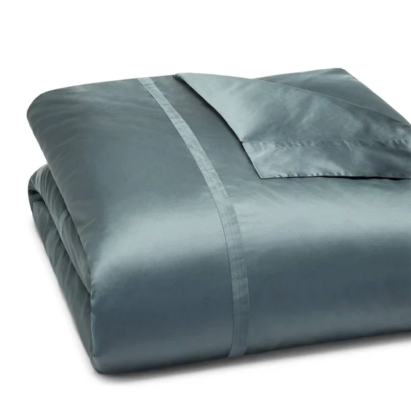 Matouk Nocturne - King Duvet Cover, Blue