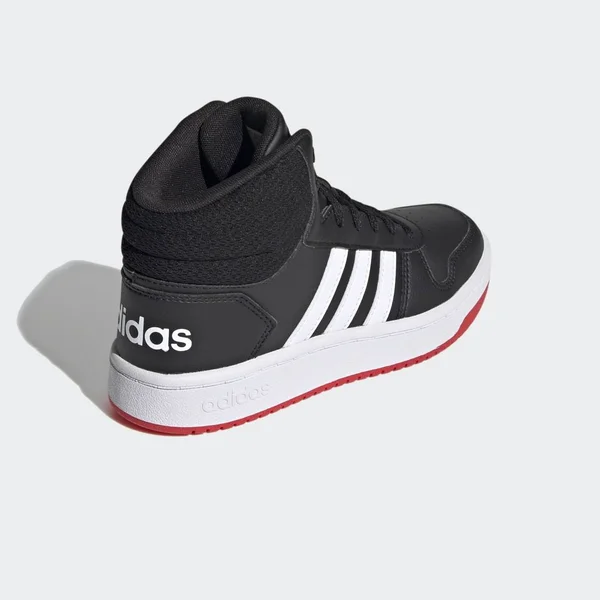 Adidas Hoops Mid 2.0 Kids& Basketball Shoes - Boy's, Size: 6, Black