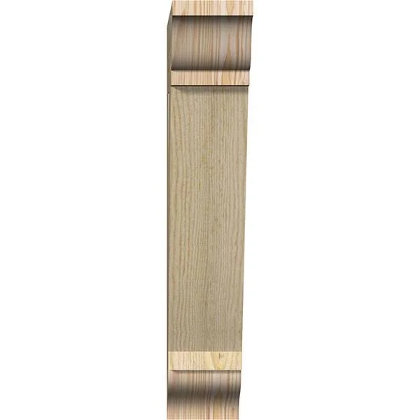 4x22W x 14x22D x 22x22H Traditional Traditional Rough Sawn BRACKET - Douglas Fir